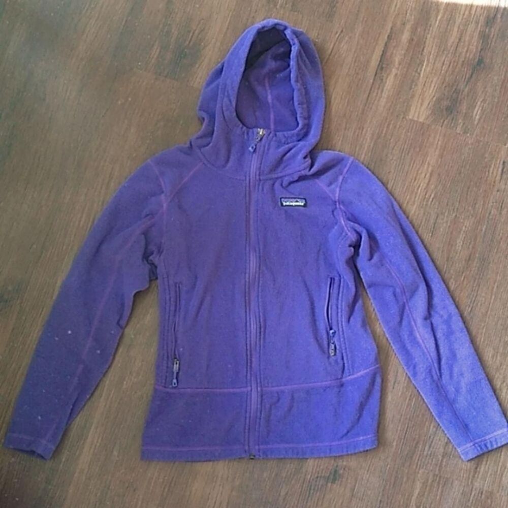 Patagonia Purple Fleece Jacket xs